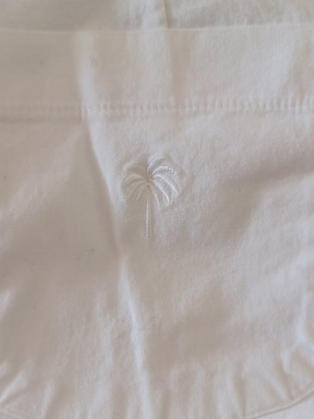 Lilly Pulitzer Embroidered Cotton Button Zip Tapered Cropped Leg Pants White Si - Picture 5 of 8